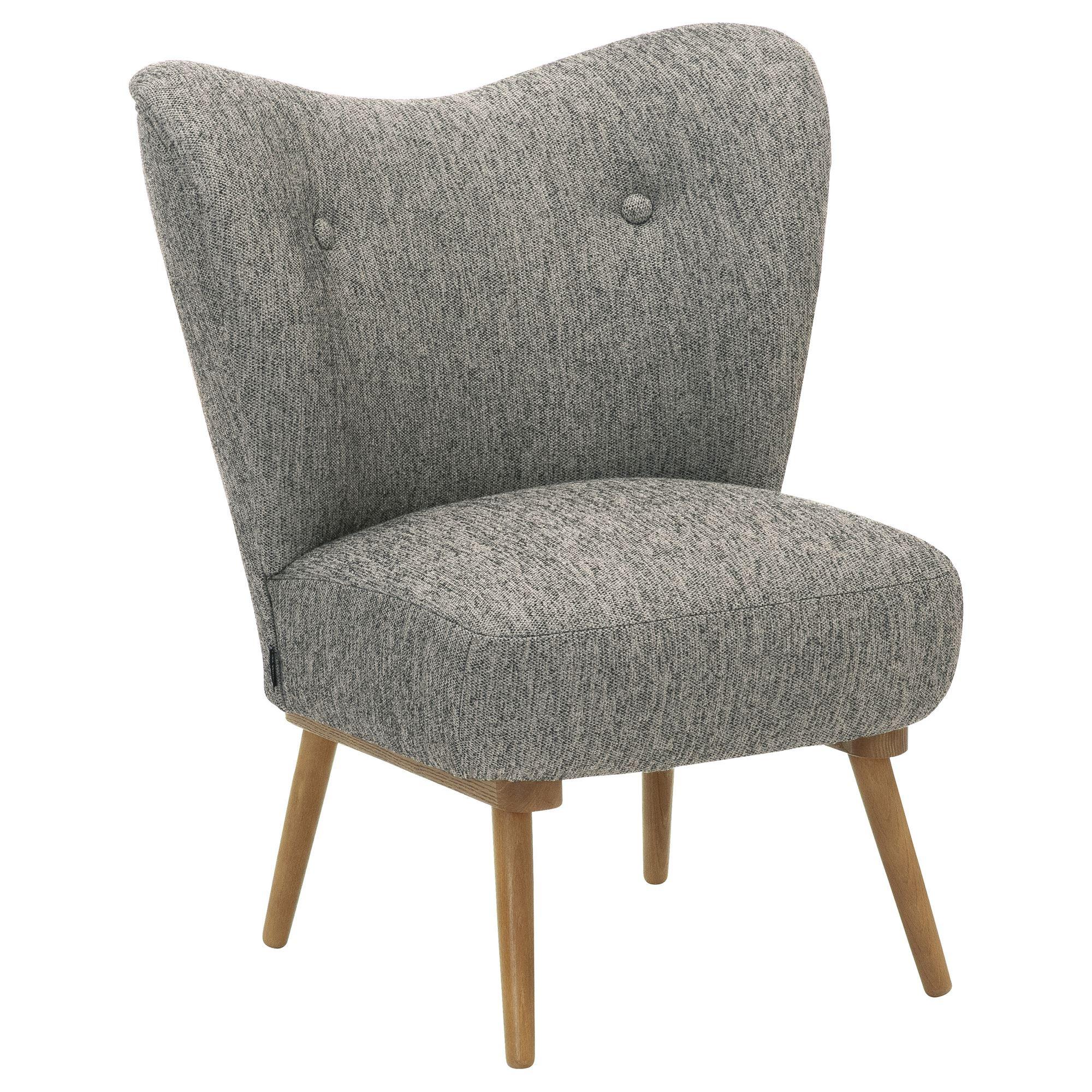 wohnli-moebel-suche-800001430389 Wohnli Möbelsuche - COCKTAILSESSEL Kayra Flachgewebe (Strukturgewebe) grau