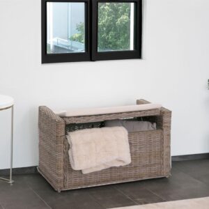 wohnli-moebel-suche-800001431399-1 SITZBANK STAUFACH Grau Holz MCW Möbel > Bänke > Sitzbänke Grau