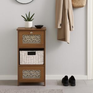 KOMMODE Braun Holz MCW Möbel > Kommoden & Schubladenschränke > Kommoden Braun