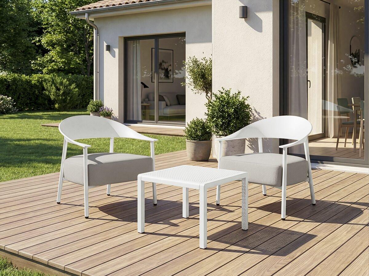 wohnli-moebel-suche-800001431826-1 GARTENSESSEL céora weiss Metall Habitat Garten Garten & Outdoor > Gartenmöbel > Gartenstühle Weiß