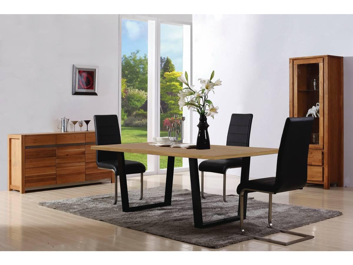 wohnli-moebel-suche-800001432081-1 ESSTISCH hollywood Eiche / Schwarz Holzwerkstoff Habitat Garten Möbel > Tische > Esstische Braun