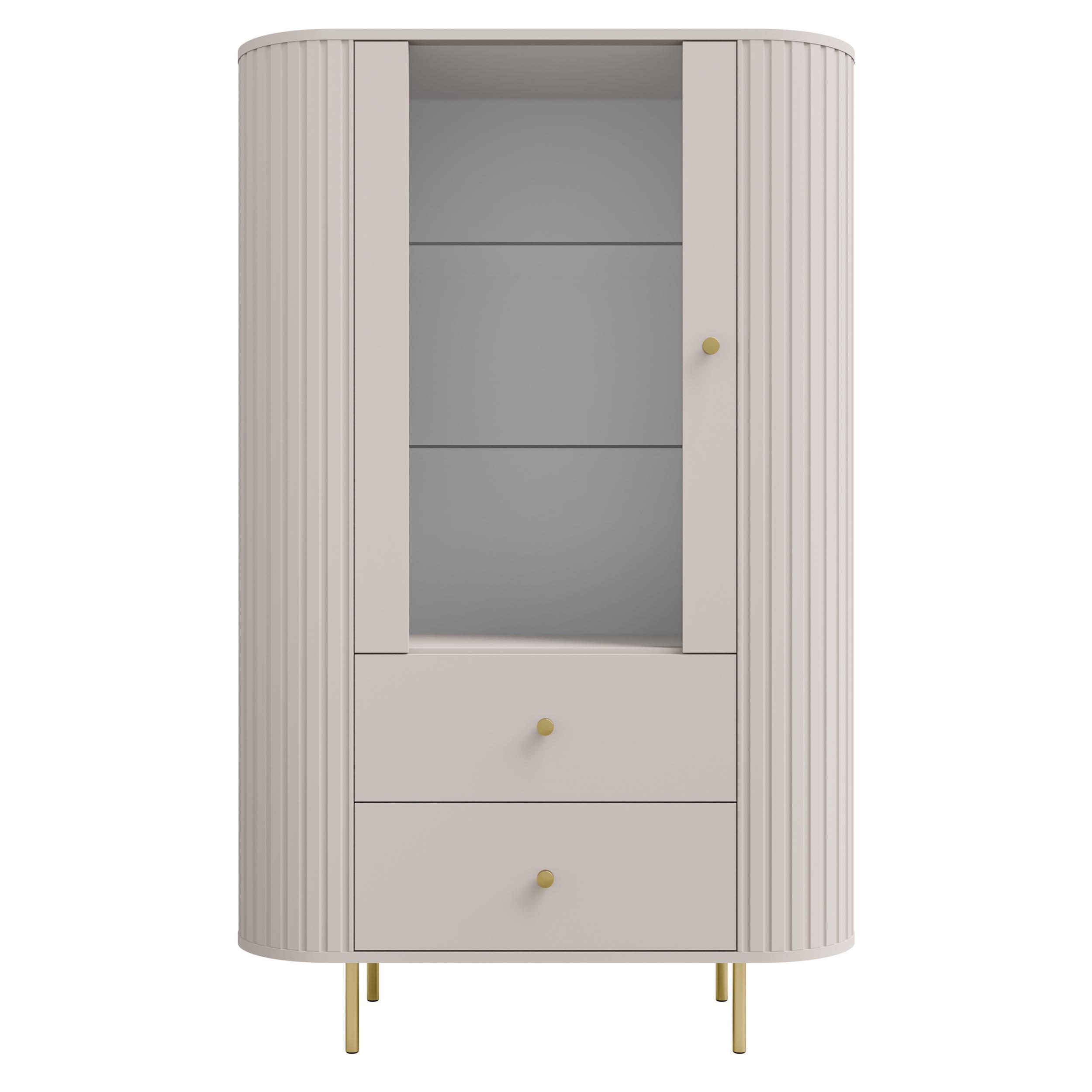 Wohnli Möbelsuche - VITRINE Halay Beige