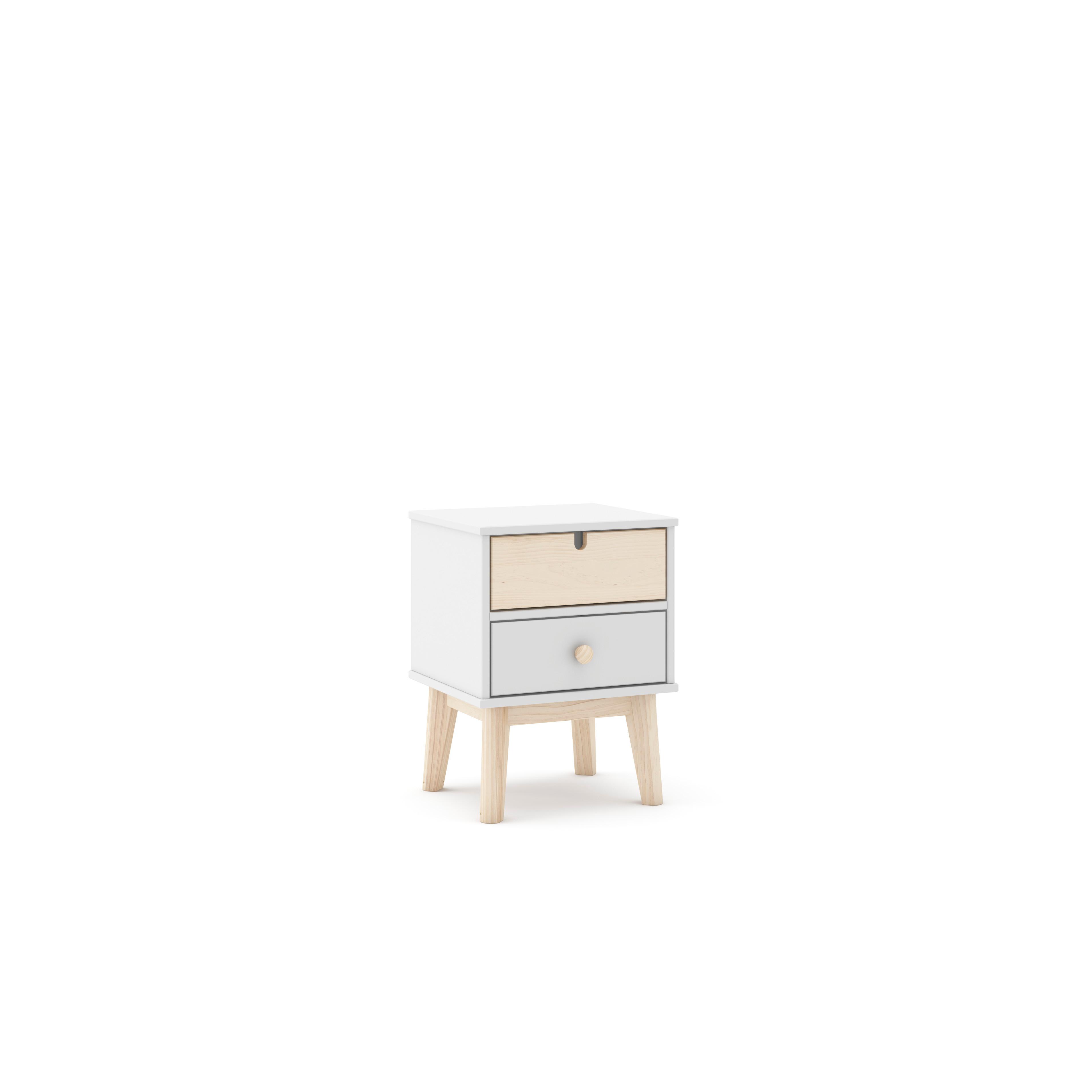 wohnli-moebel-suche-800001433920 Wohnli Möbelsuche - NACHTTISCH Estefania Weiß 40/35/53 cm