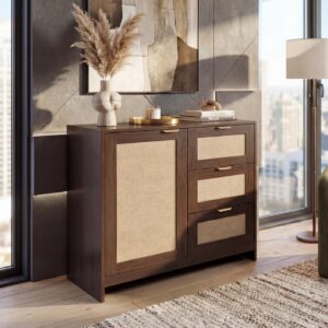 KOMMODE Walnuss Dekor Holz MCW Möbel > Kommoden & Schubladenschränke > Kommoden Braun