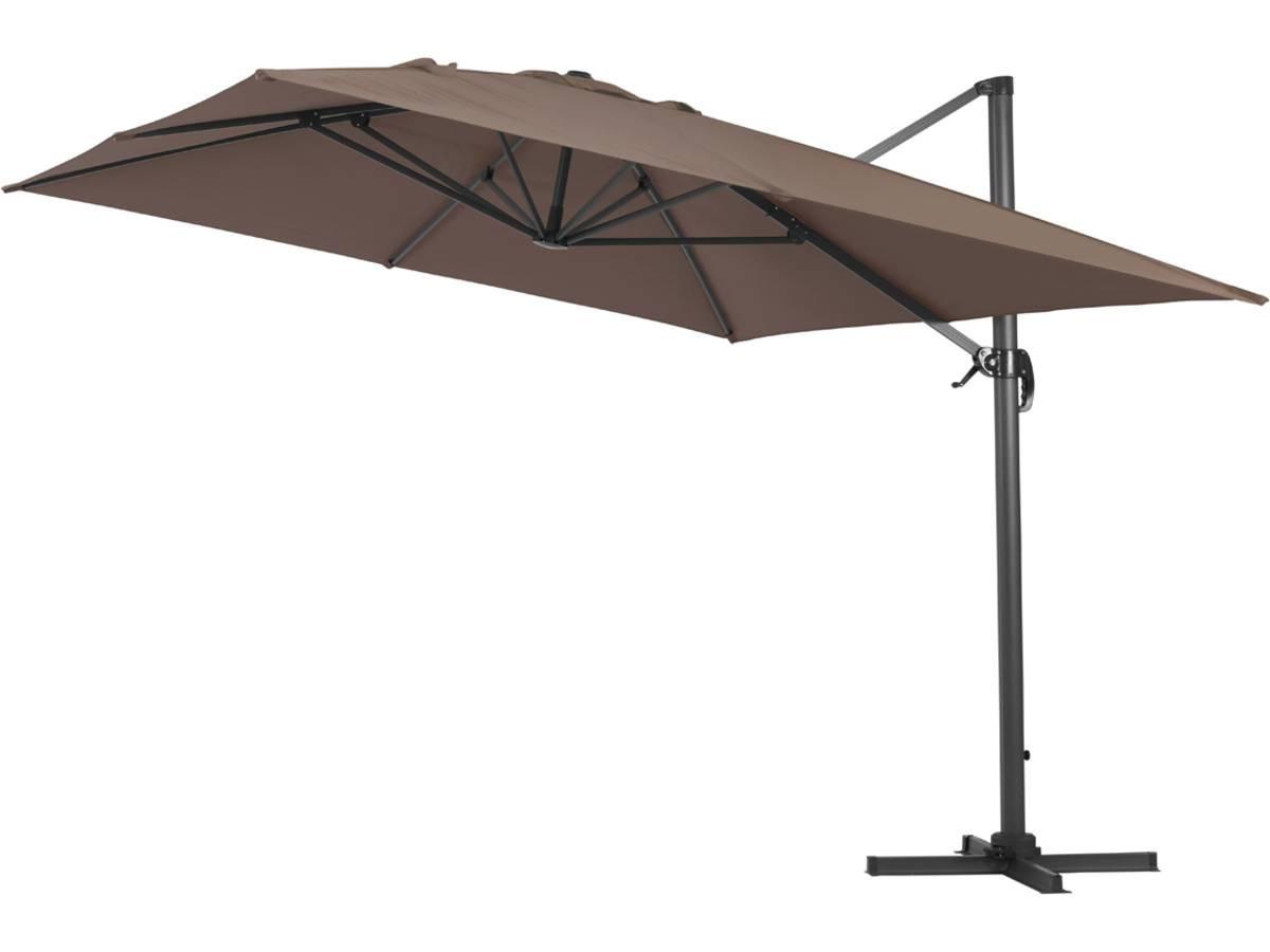 wohnli-moebel-suche-800001439773-1 SONNENSCHIRM sun 4 Braun Metall Habitat Garten Garten & Outdoor > Sonnen- & Sichtschutz > Sonnen- & Ampelschirme Braun