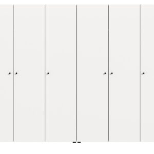 wohnli-moebel-suche-800001443298 Wohnli Möbelsuche - KLEIDERSCHRANK weiß 6-türig 240 cm