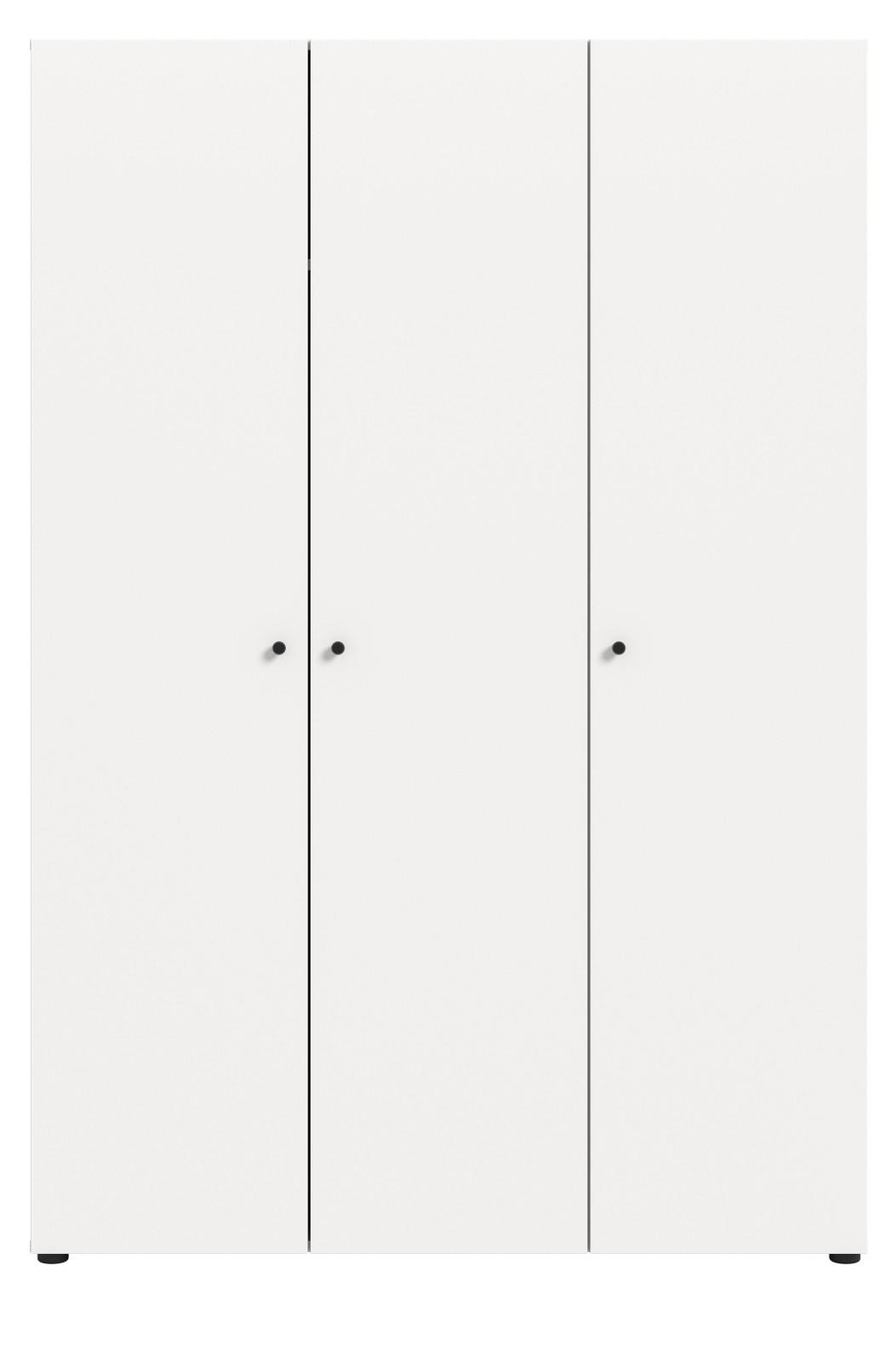 wohnli-moebel-suche-800001443316 Wohnli Möbelsuche - KLEIDERSCHRANK weiß 3-türig 120 cm