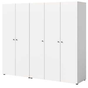 wohnli-moebel-suche-800001443323 Wohnli Möbelsuche - KLEIDERSCHRANK weiß 5-türig 200 cm