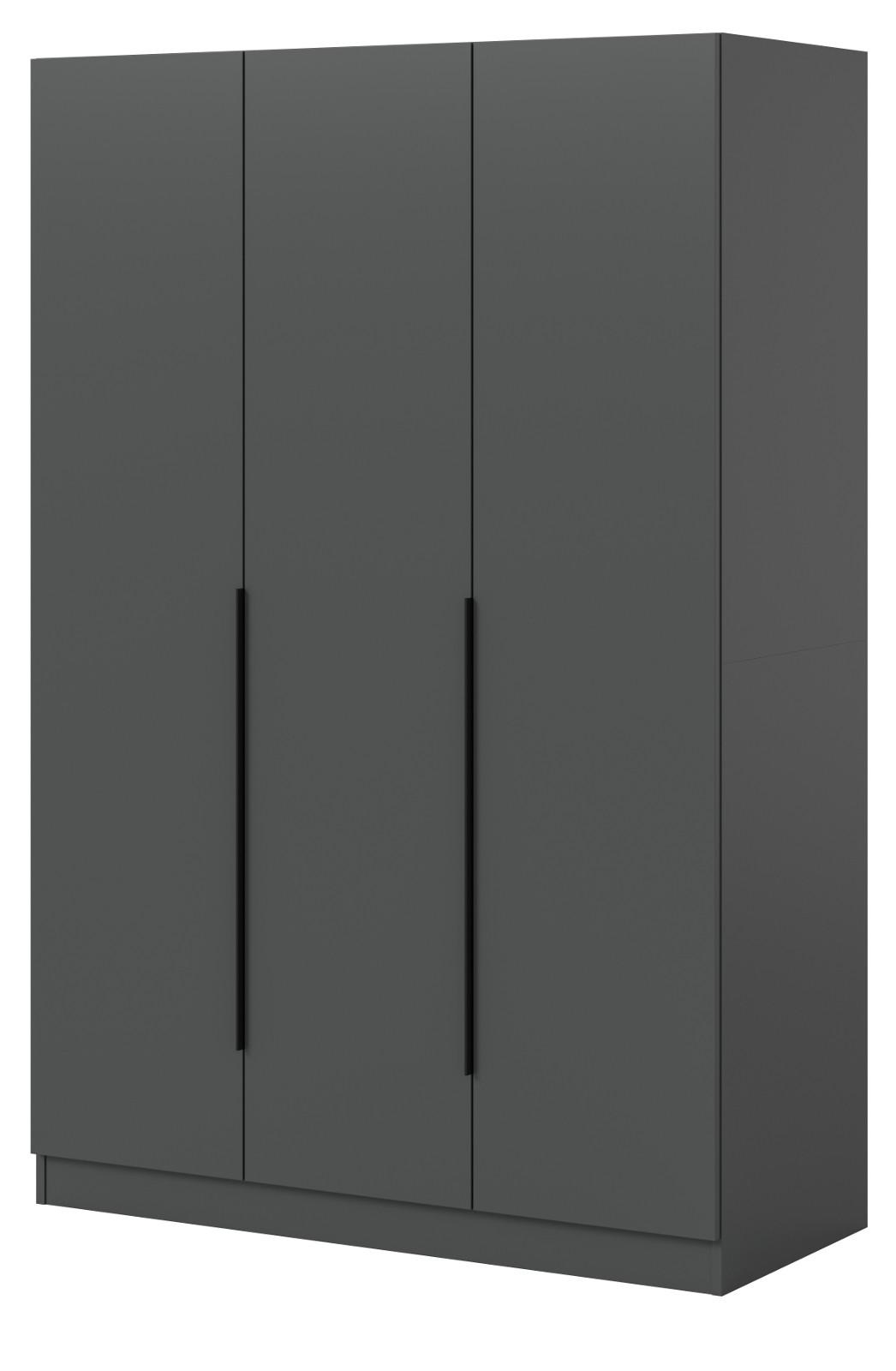 wohnli-moebel-suche-800001443486 Wohnli Möbelsuche - KLEIDERSCHRANK grau 3-türig 120 x 181 cm