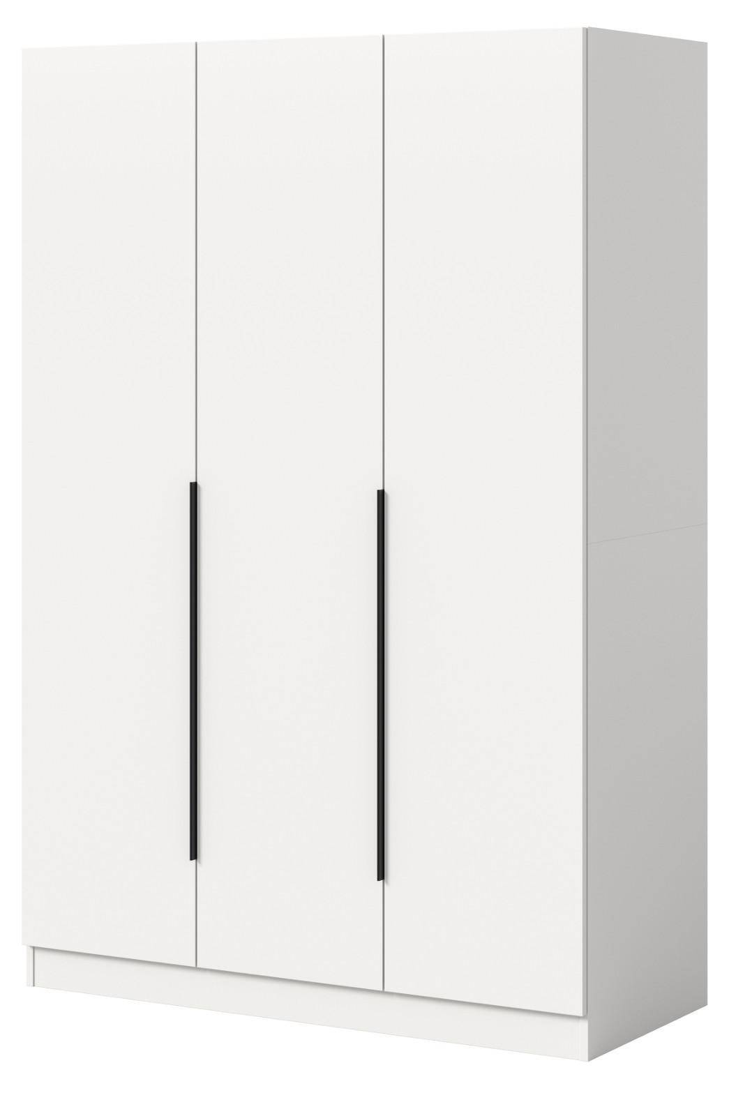 wohnli-moebel-suche-800001443494 Wohnli Möbelsuche - KLEIDERSCHRANK weiß 3-türig 120 x 181 cm