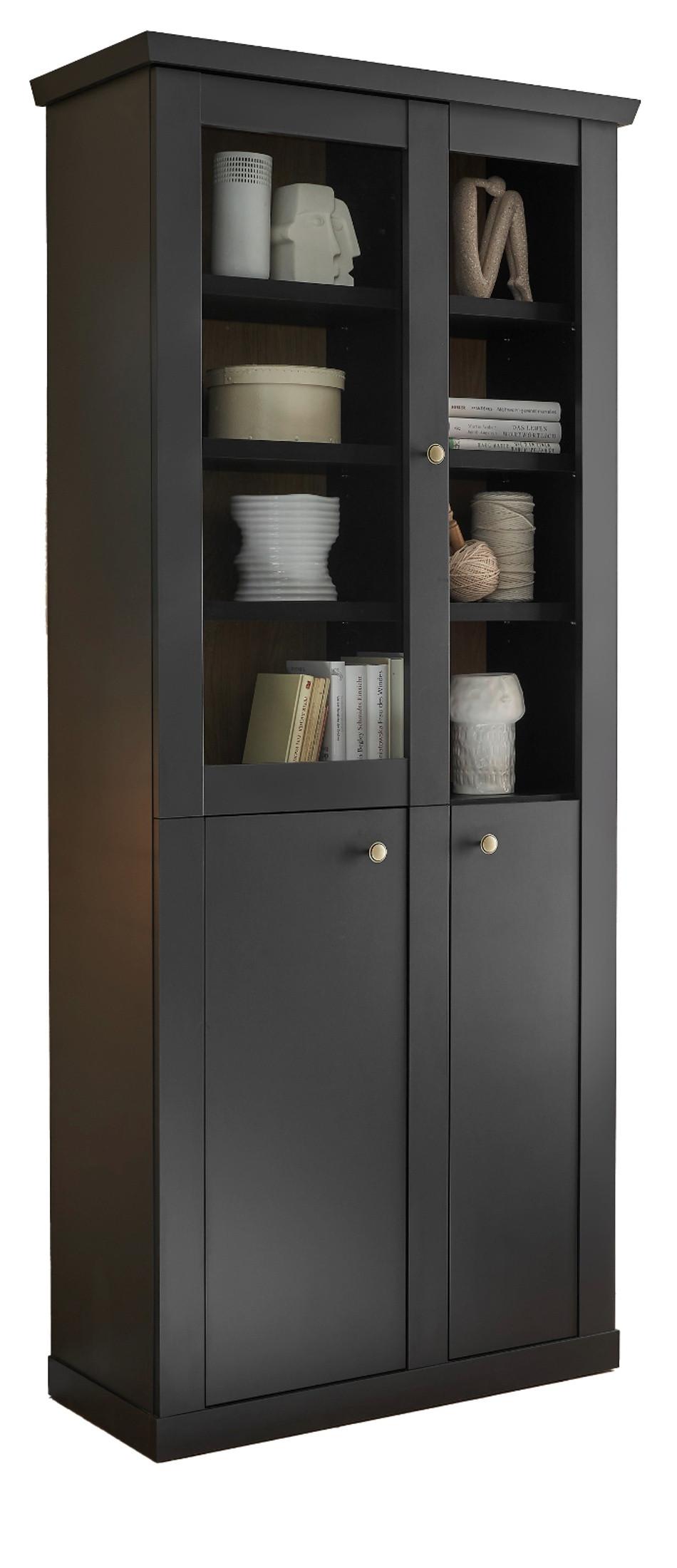 wohnli-moebel-suche-800001443900 Wohnli Möbelsuche - VITRINE schwarz matt