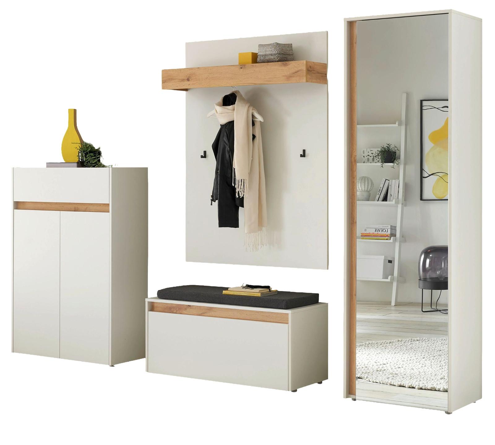 wohnli-moebel-suche-800001443997 Wohnli Möbelsuche - GARDEROBEN-SET 5-teilig weiß matt