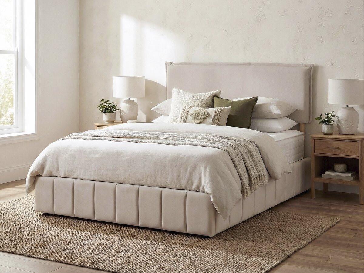 wohnli-moebel-suche-800001444531-1 KOPFTEIL UND LATTENROSTSCHUTZ jessica beige Naturmaterialien Habitat Garten Möbel > Betten Beige