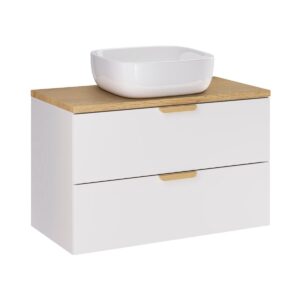 Wohnli Möbelsuche - WASCHTISCH 80.6cm Oria Weiß