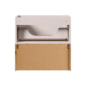wohnli-moebel-suche-800001445090-1 WASCHTISCH 80.4cm Riva Kaschmir Holzwerkstoff Petits-meubles Möbel > Schränke > Badezimmerschränke > Waschtische Beige
