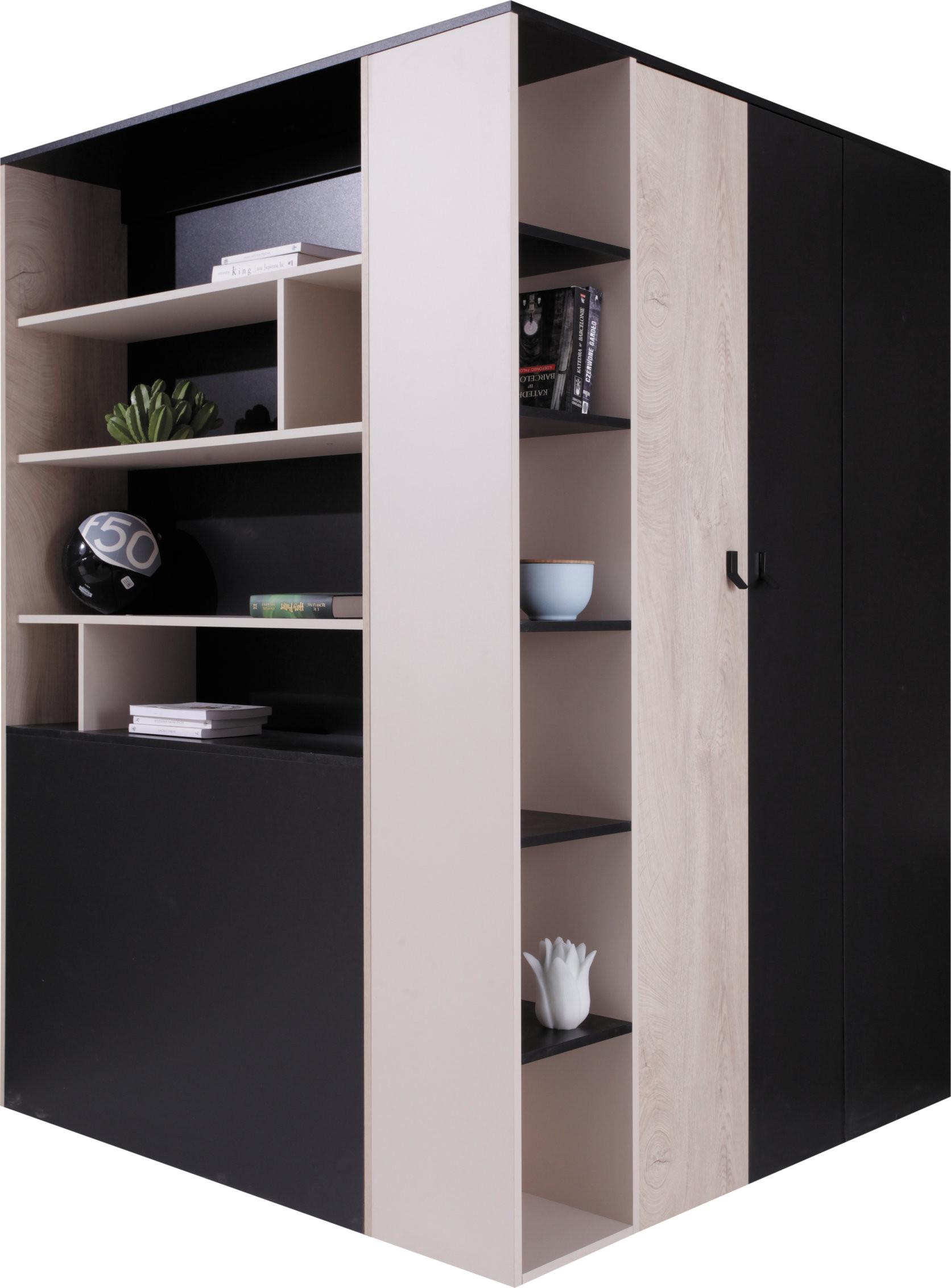 wohnli-moebel-suche-800001454526 Wohnli Möbelsuche - DREHTÜRENSCHRANK ISEO 135/190/135cm 2-türig Weiß