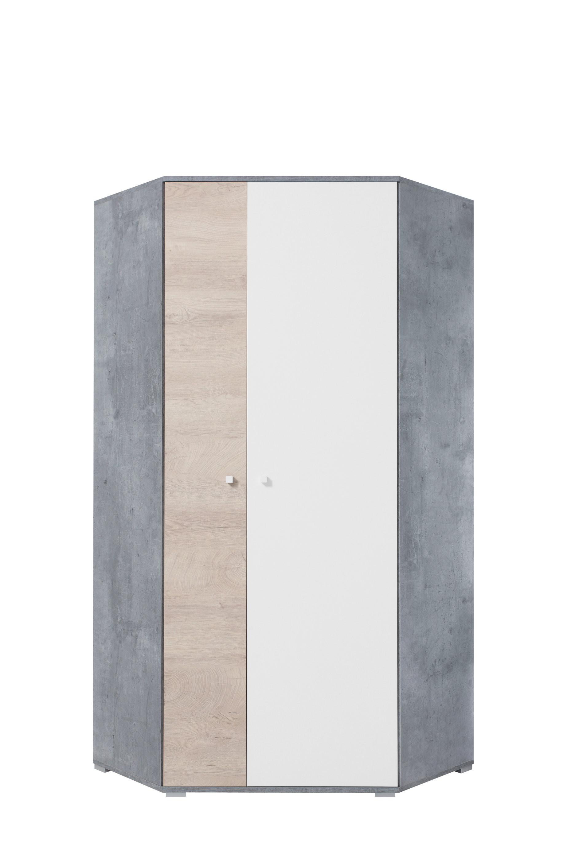 wohnli-moebel-suche-800001454678 Wohnli Möbelsuche - DREHTÜRENSCHRANK GALIA 90/190/90cm 2-türig Beton