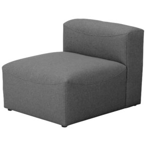 SOFA Element ohne Armlehne Kattrina Flachgewebe anthrazit Kunststoff 58aufmkessel Möbel > Sofas & Couches > Sofas > Modulare Sofas Anthrazit