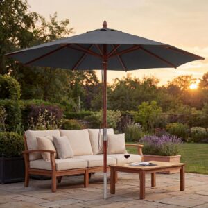 wohnli-moebel-suche-800001467421-1 SCHIRMBEZUG C57B Anthrazit Textil MCW Garten & Outdoor > Sonnen- & Sichtschutz > Sonnen- & Ampelschirme Anthrazit
