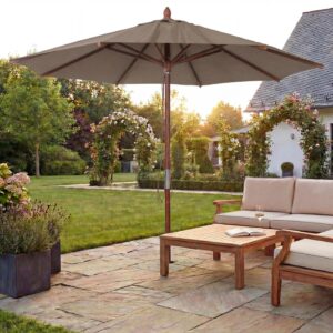 wohnli-moebel-suche-800001467451-1 SCHIRMBEZUG C57B taupe Textil MCW Garten & Outdoor > Sonnen- & Sichtschutz > Sonnen- & Ampelschirme Taupe