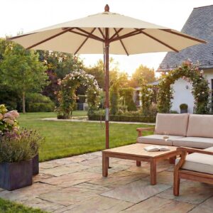 wohnli-moebel-suche-800001467452-1 SCHIRMBEZUG C57B Creme Textil MCW Garten & Outdoor > Sonnen- & Sichtschutz > Sonnen- & Ampelschirme Weiß