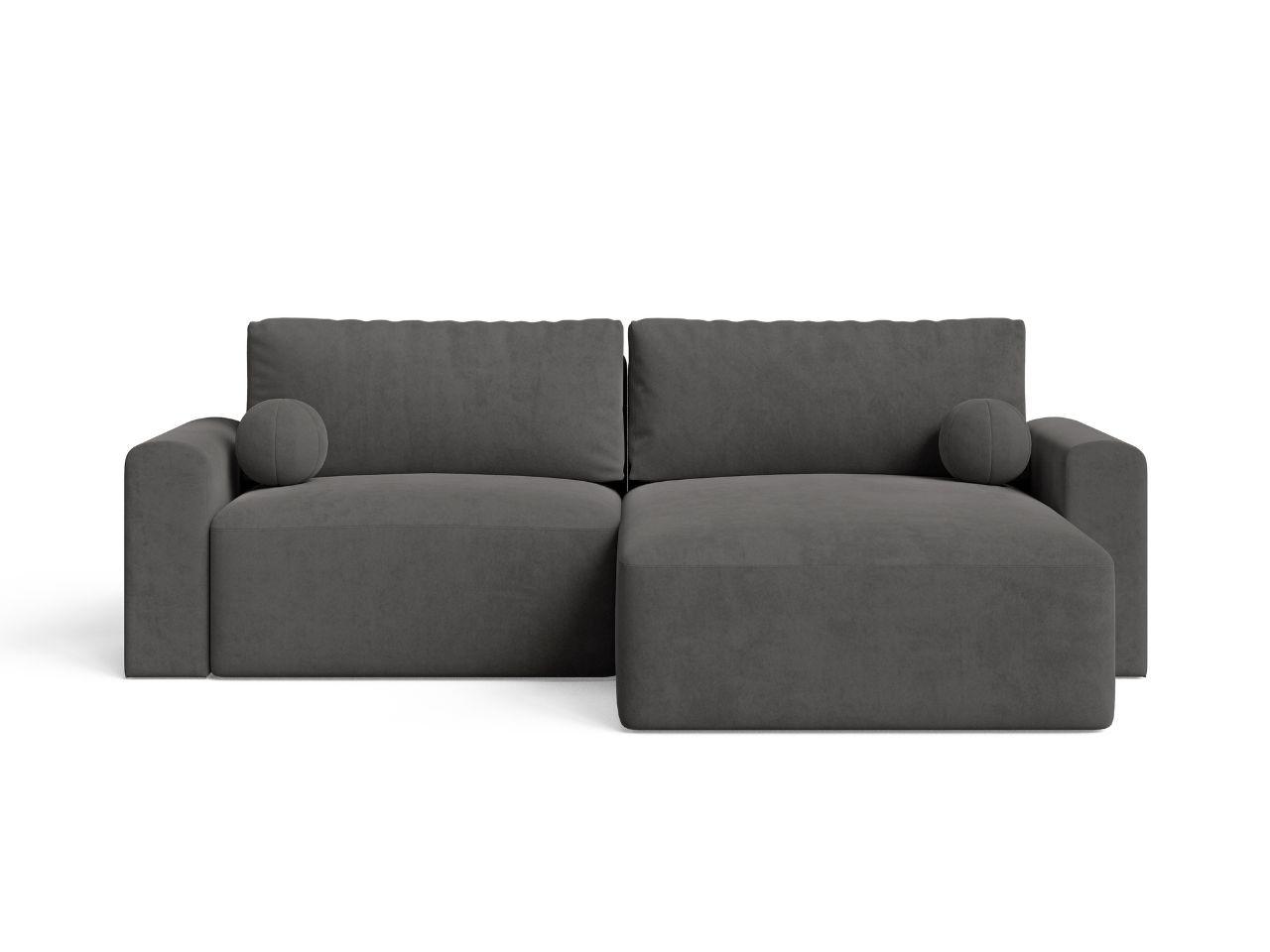 Wohnli Möbelsuche - ECKSOFA Aurora Dunkelgrau