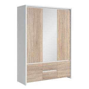 wohnli-moebel-suche-800001473725 Wohnli Möbelsuche - SCHRANK 3 Türen Soren Holz und Weiß