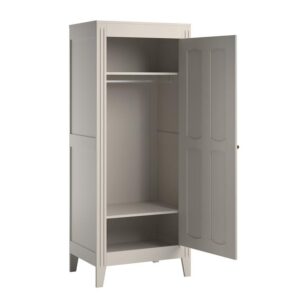 SCHRANK 1 Tür Milenne Beige Holz Petits-meubles Möbel > Schränke > Kleiderschränke Beige