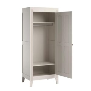 wohnli-moebel-suche-800001473766-1 SCHRANK 1 Tür Weiß Holzwerkstoff Petits-meubles Möbel > Schränke > Kleiderschränke Weiß