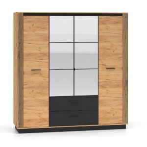 Wohnli Möbelsuche - SCHRANK 4 Türen Solal Holz
