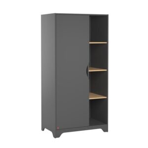 wohnli-moebel-suche-800001473814 Wohnli Möbelsuche - SCHRANK 1 Tür Grau und Holz