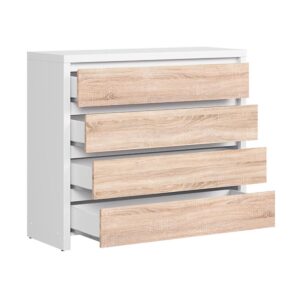 wohnli-moebel-suche-800001476082-1 KOMMODE Soren Holz und Weiß Holzwerkstoff Petits-meubles Möbel > Kommoden & Schubladenschränke > Kommoden Weiß