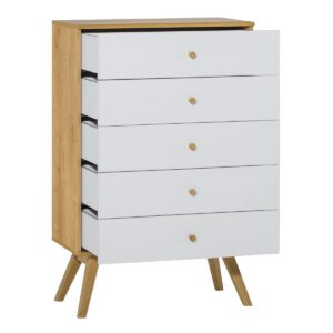 KOMMODE Weiß Holzwerkstoff Petits-meubles Möbel > Kommoden & Schubladenschränke > Kommoden Weiß