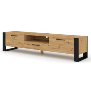 wohnli-moebel-suche-800001476494 Wohnli Möbelsuche - TV-MÖBEL Nouka Holz und Schwarz