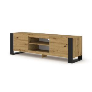 wohnli-moebel-suche-800001476521 Wohnli Möbelsuche - TV-MÖBEL Gani Holz und Mattschwarz