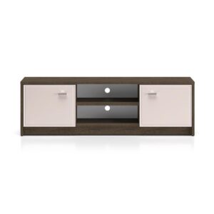 wohnli-moebel-suche-800001476526-1 TV-MÖBEL Kaius Kaschmir und Dunkles Holz Holzwerkstoff Petits-meubles Möbel > TV-Möbel Beige