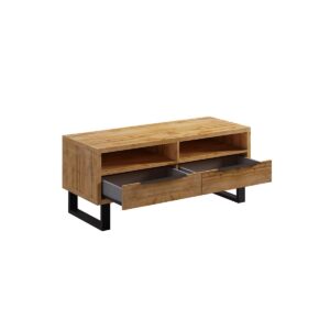 wohnli-moebel-suche-800001476550-1 TV-MÖBEL Eden Holz und Metall Holzwerkstoff Petits-meubles Möbel > TV-Möbel Braun