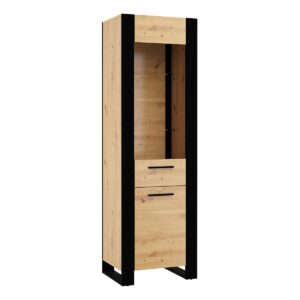 wohnli-moebel-suche-800001477142 Wohnli Möbelsuche - VITRINE Nouka Holz und Schwarz