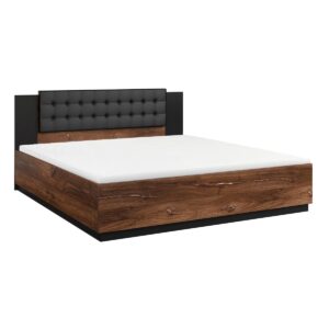 wohnli-moebel-suche-800001480134 Wohnli Möbelsuche - BETT 160/200 Alec Dunkles Holz und Schwarz