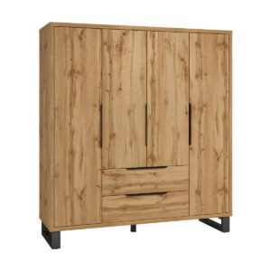 Wohnli Möbelsuche - SCHRANK 4 Türen Eden Holz
