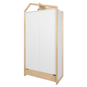 wohnli-moebel-suche-800001480175 Wohnli Möbelsuche - SCHRANK 2 Türen Juliette Weiß und Holz