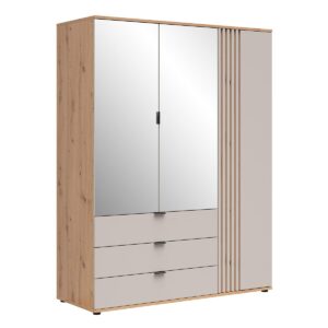 wohnli-moebel-suche-800001480213 Wohnli Möbelsuche - SCHRANK 3 Türen Ezra Kaschmir und Holz