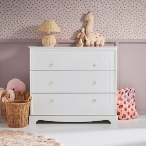 wohnli-moebel-suche-800001480253-1 KINDERKOMMODE Royal Weiß Holzwerkstoff Petits-meubles Möbel > Kommoden & Schubladenschränke > Wickelkommoden Weiß