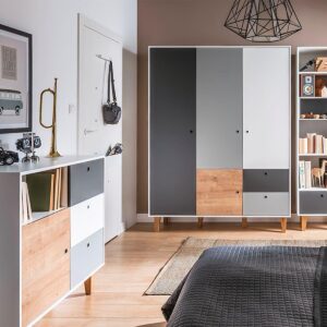 wohnli-moebel-suche-800001480270-1 KINDERKOMMODE Eiche Holzwerkstoff Petits-meubles Möbel > Kommoden & Schubladenschränke > Wickelkommoden Braun