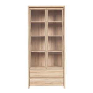 GESCHIRRSCHRANK Soren Holz Holzwerkstoff Petits-meubles Möbel > Schränke > Vitrinen Braun