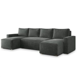 wohnli-moebel-suche-800001487975 Wohnli Möbelsuche - WOHNLANDSCHAFT ASPRA LM Grau Chenille mit Schlaffunktion