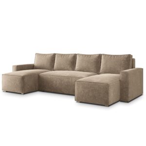 wohnli-moebel-suche-800001487977 Wohnli Möbelsuche - WOHNLANDSCHAFT ASPRA LM Beige Chenille mit Schlaffunktion