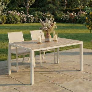 wohnli-moebel-suche-800001489570-1 GARTENTISCH MONDELLO weiß Metall IDIMEX Garten & Outdoor > Gartenmöbel > Gartentische Weiß