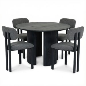 wohnli-moebel-suche-800001489676 Wohnli Möbelsuche - ESSGRUPPE ARVIKA FRANCA 5er Set schwarz