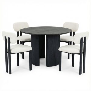 wohnli-moebel-suche-800001489678 Wohnli Möbelsuche - ESSGRUPPE ARVIKA FRANCA 5er Set schwarz